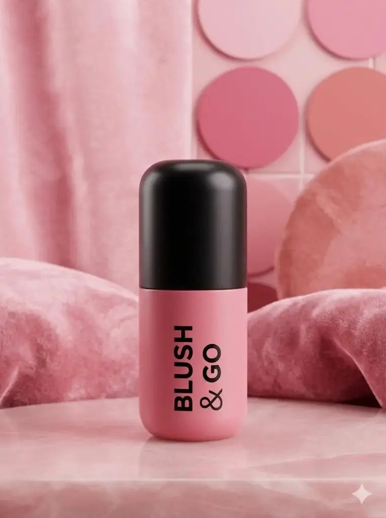 REAL BEAUTY BLUSH&GO LIQUID BLUSH MATTE FINISH