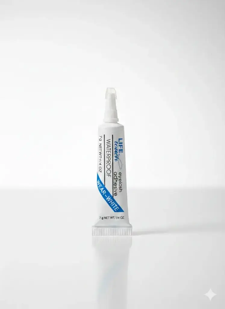 LIFE TOURCH EYELASH GLUE CLEAR-WHITE