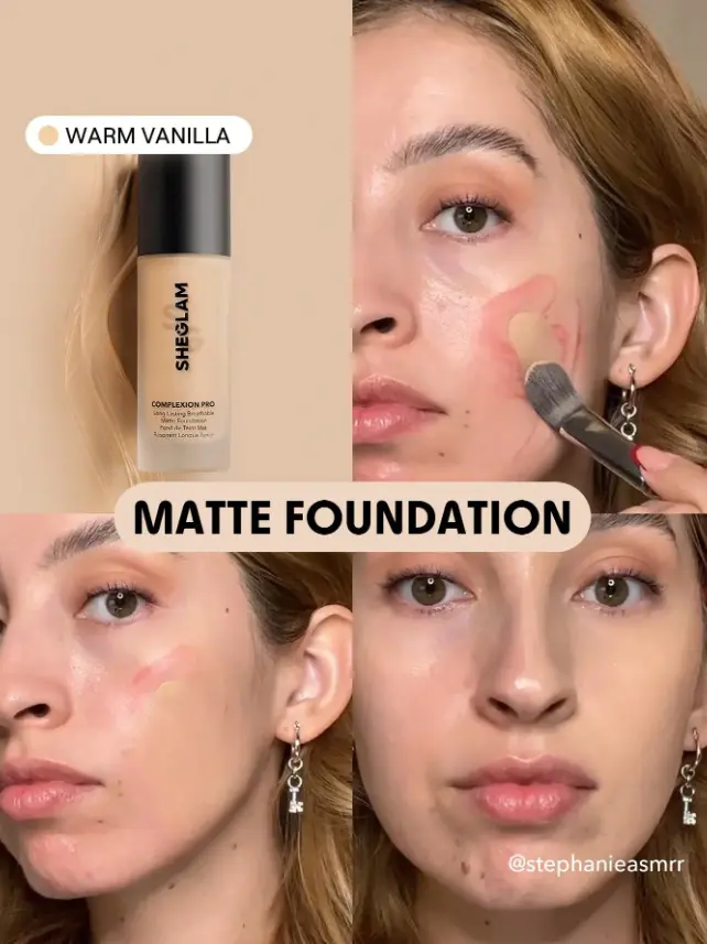 SHEGLAM COMPLEXION PRO MATTE FOUNDATION -WARM VANILLA