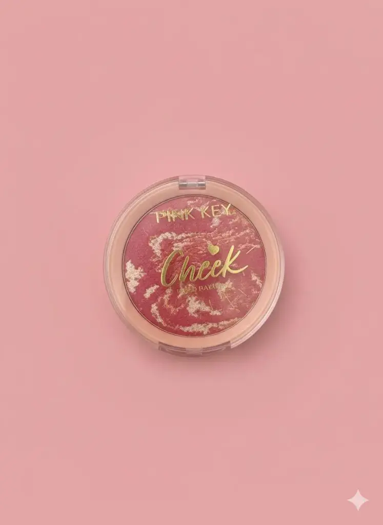 PINK KEY BAKED BLUSH HIGLIGHTER