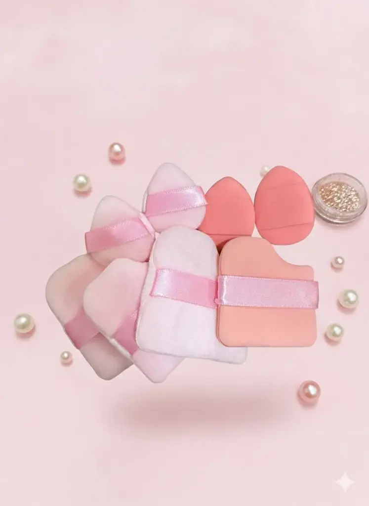 STAR BEJA MAKEUP PUFF - 8 PCS 