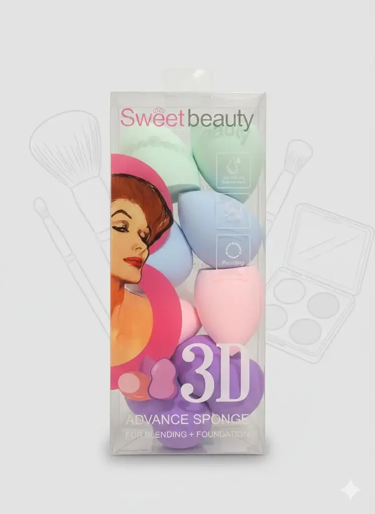 SWEET BEAUTY BLENDING SPONGE - 8PCS 