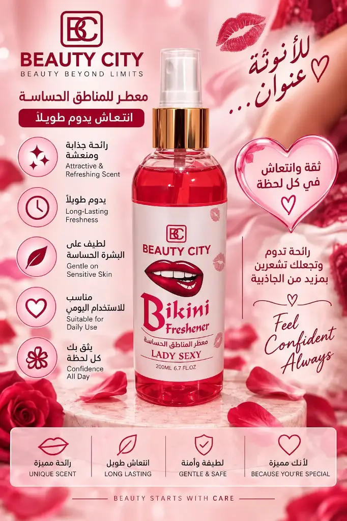 BEAUTY CITY BIKINI FRESHENER-LADY SEXY