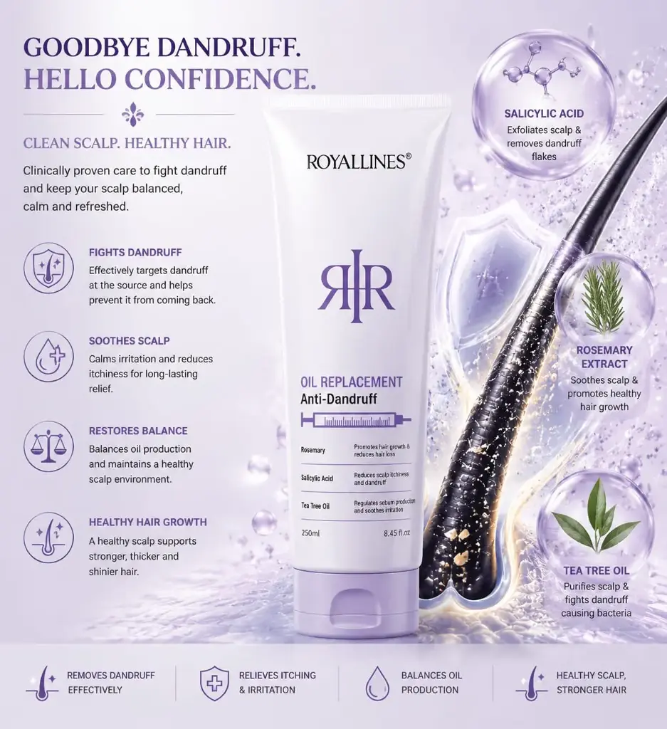 ROYALLINES ANTI DANDRUFF OIL REPLACEMENT