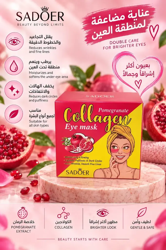 COLLAGEN EYE MASK POMEGRANAT
