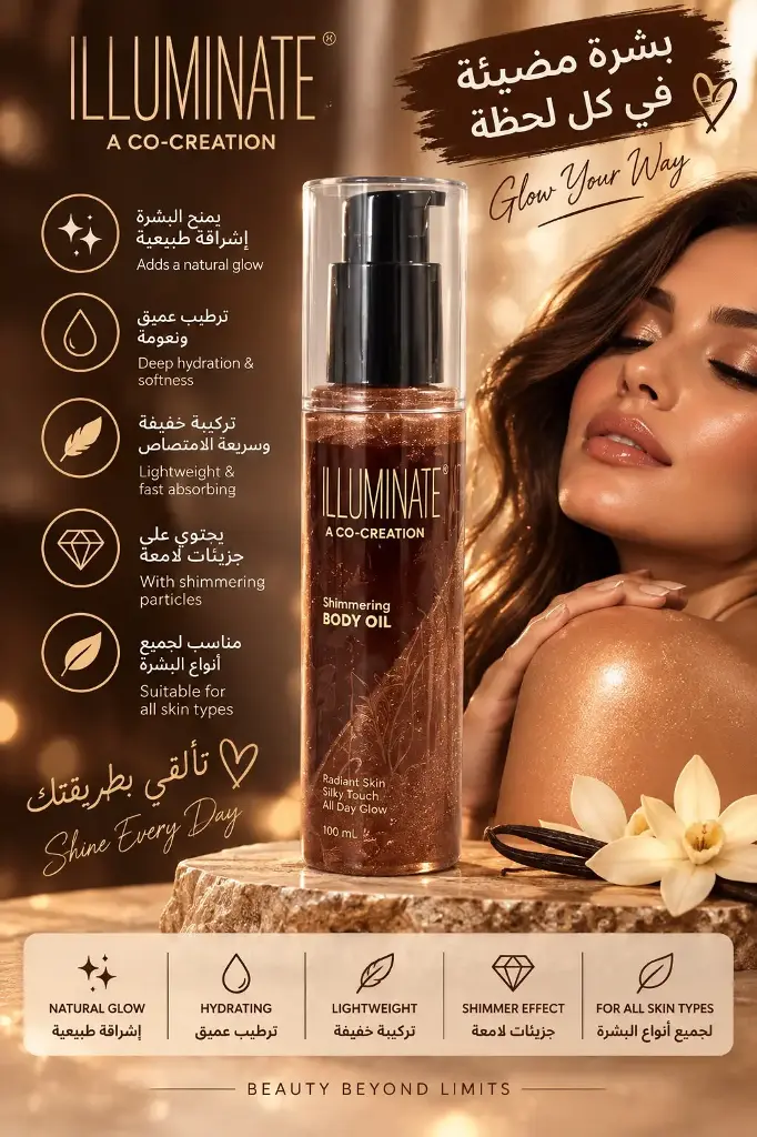 ROSEBERRY ILLUMINATE ME SHIMMERING BODY OIL
