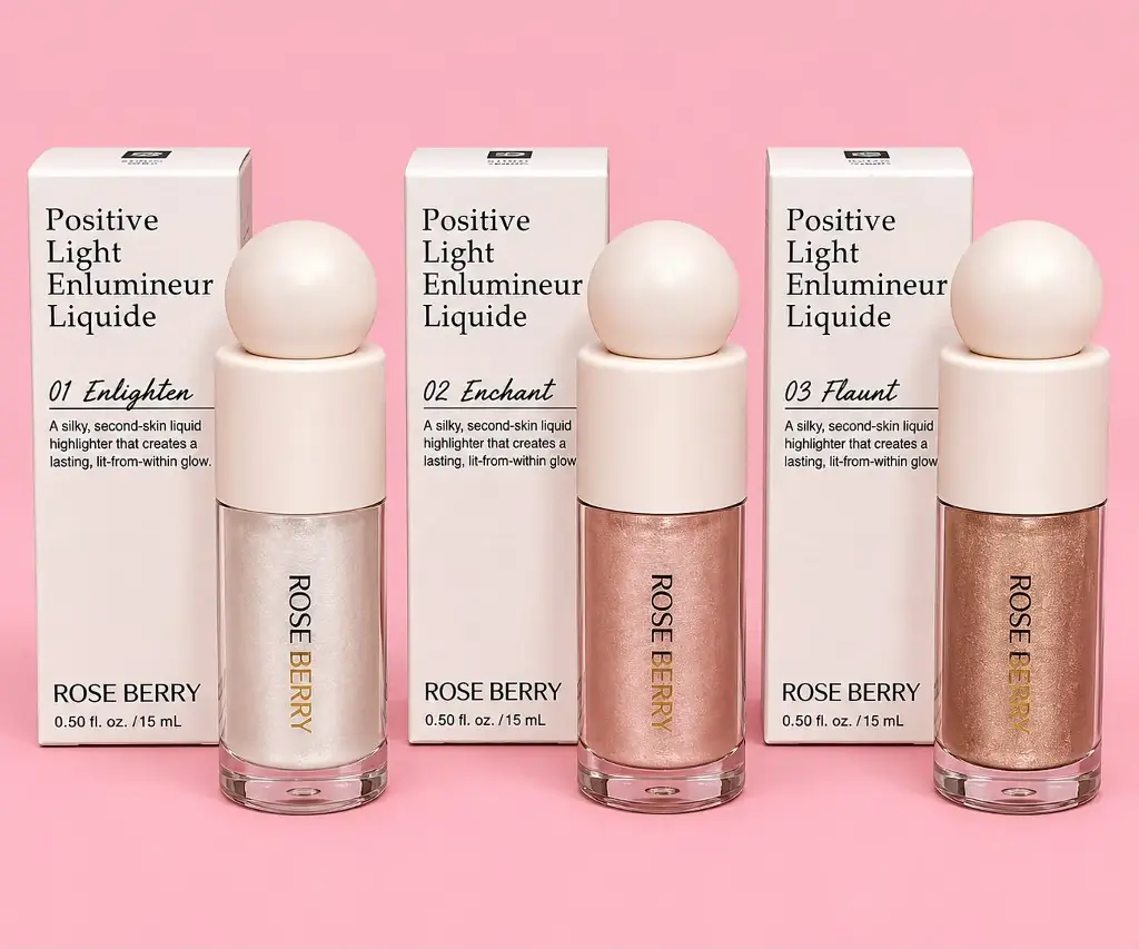 ROSE BERRY POSITIVE ENLUMINEUR LIQUID HIGHLIGHTER