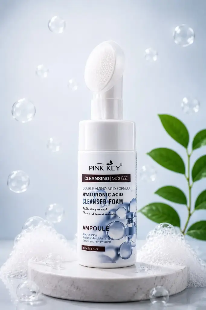 PINK KEY  hyaluronic acid cleanser