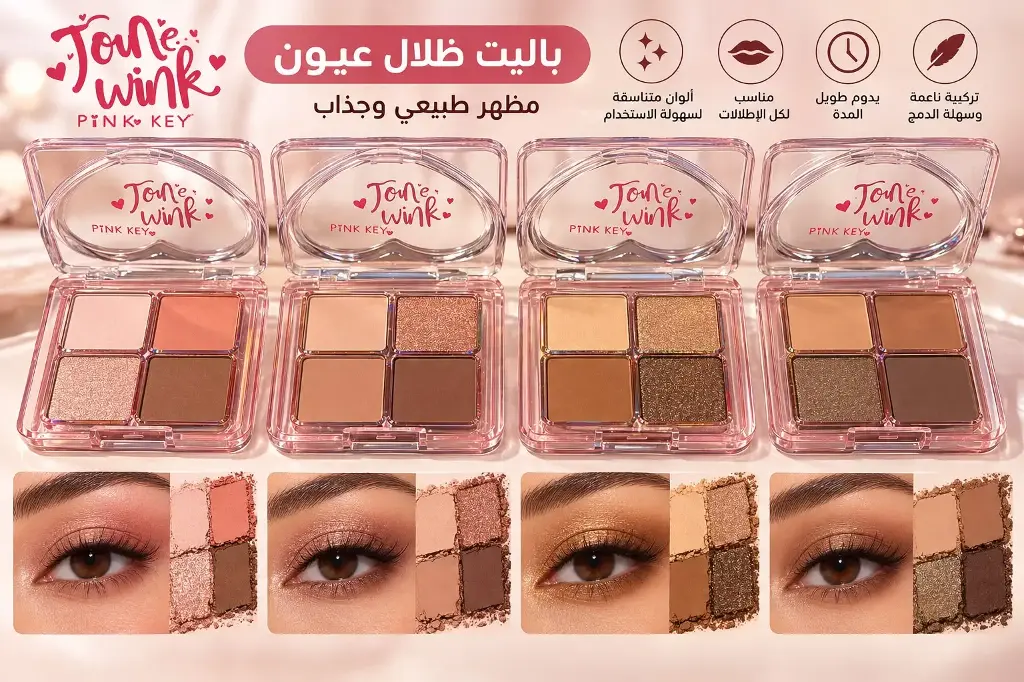  PINK KEY MY LOVE EYESHADOW PK7258