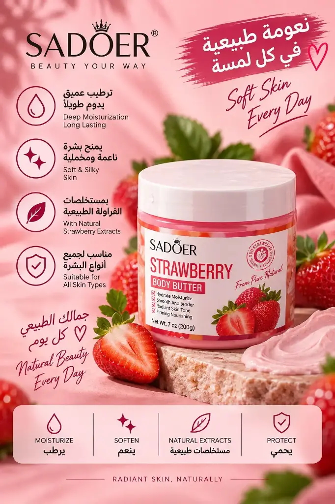 SADOER STRABERRY BODY BUTTER
