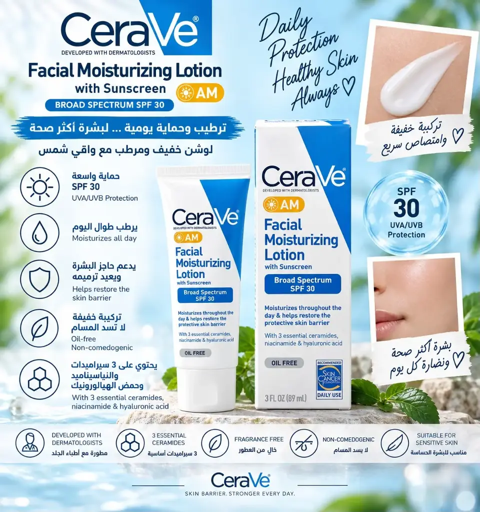 CERAVE AM FACIAL MOISTURIZING
