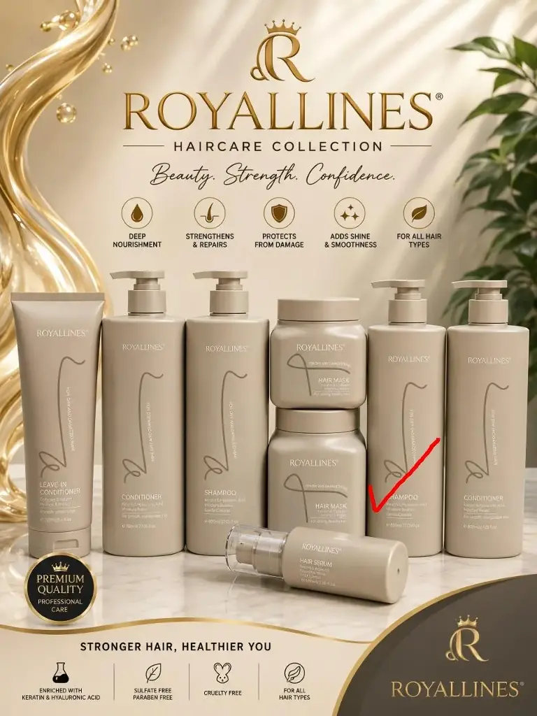 ROYALLINES COLLAGEN AND KERATIN HYADRA VOL SHAMPOO