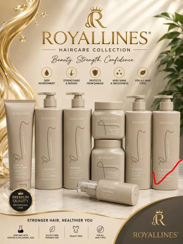 ROYALLINES COLLAGEN AND KERATIN  HYDRA VOL CONDITIONER