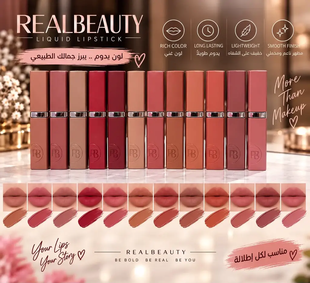 REALBEAUTY MATTE LIQUID LIPSTICK