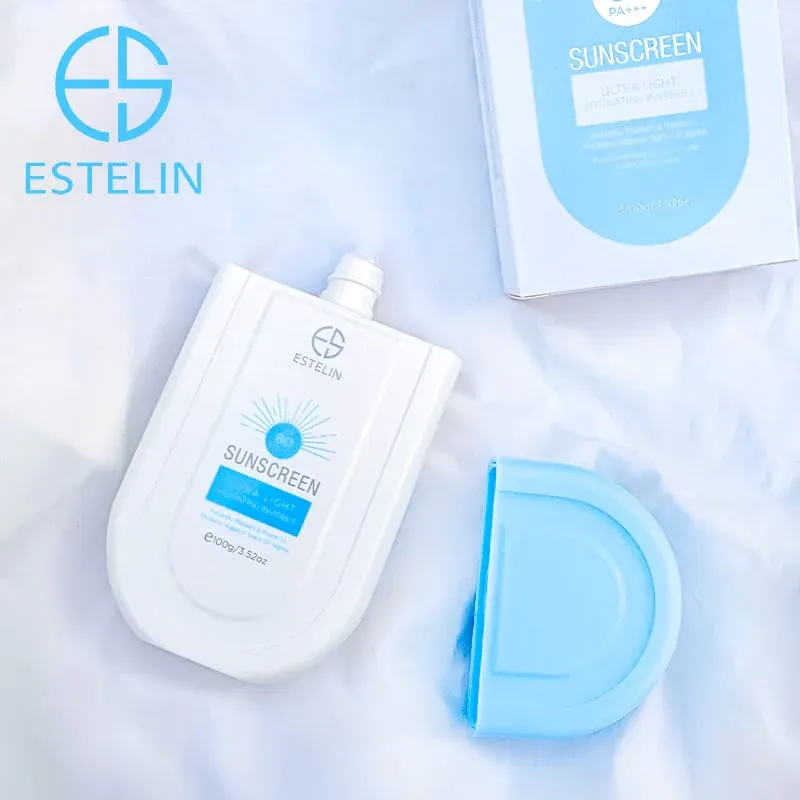 Estelin Sunscreen Ultra-Light Hydrating Invisible SPF 80 PA+++-100G