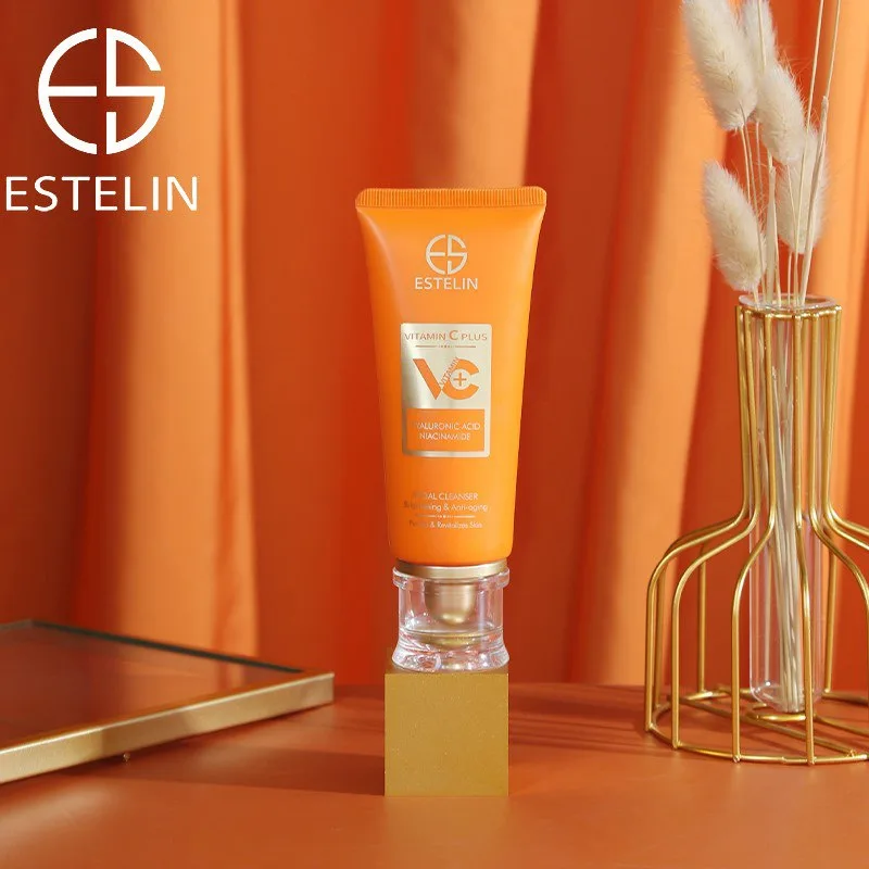 ESTELIN Vitamin C Plus Hyaluronic Acid Niacinamide Facial Cleanser