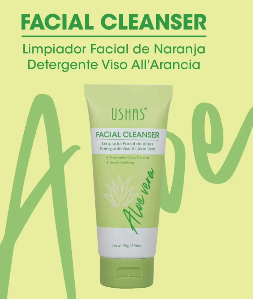 USHAS ALOE VERA FACIAL CLEANSER