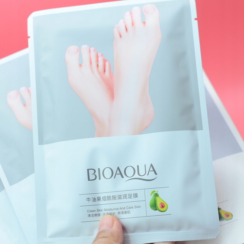 BIOAQUA AVOCADO FOOT MASK 