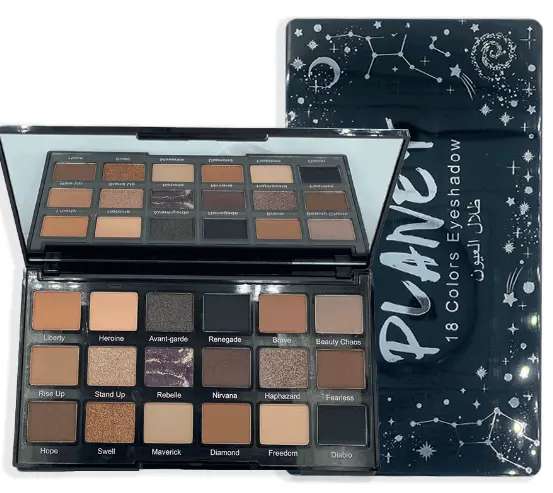 febble planet eyeshadow 18 colors