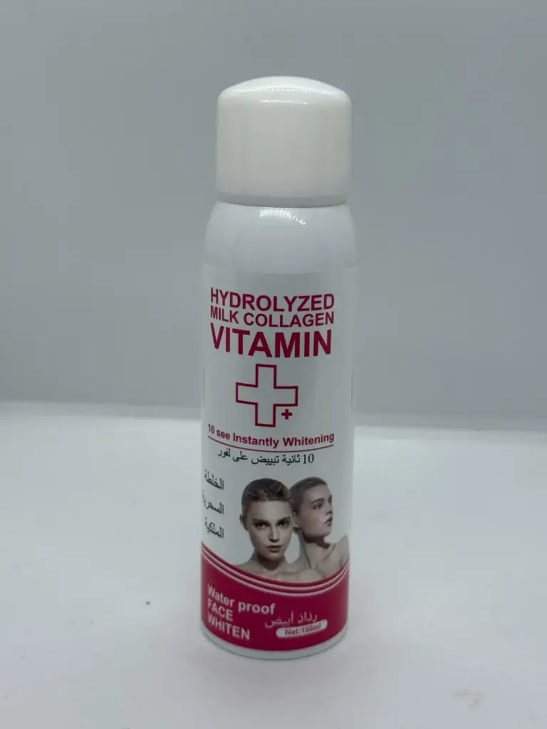 waterproof face whiten spray