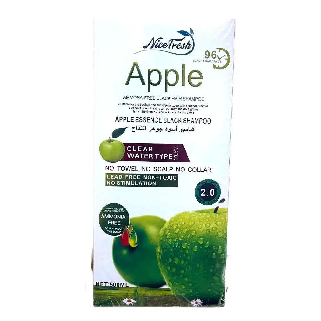 Nice Fresh Apple Essence Black Shampoo (2.0)