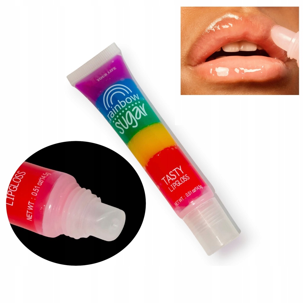 MAGIC YOUR LIFE RAINBOW LIPGLOSS