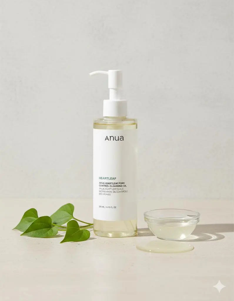 Anua Heartleaf Pore Control Cleansing Oil and Makeup Remover