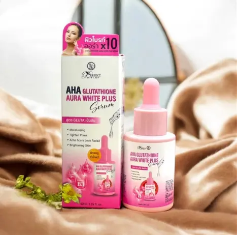 AHA GLUTATHIONE AURA WHITE PLUAS SERUM