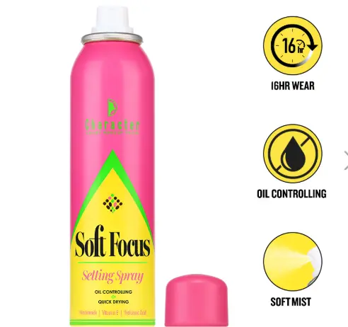 CHARACTER SOFT FOUCUS SETTING SPRAY OIL CONTROL CSS001