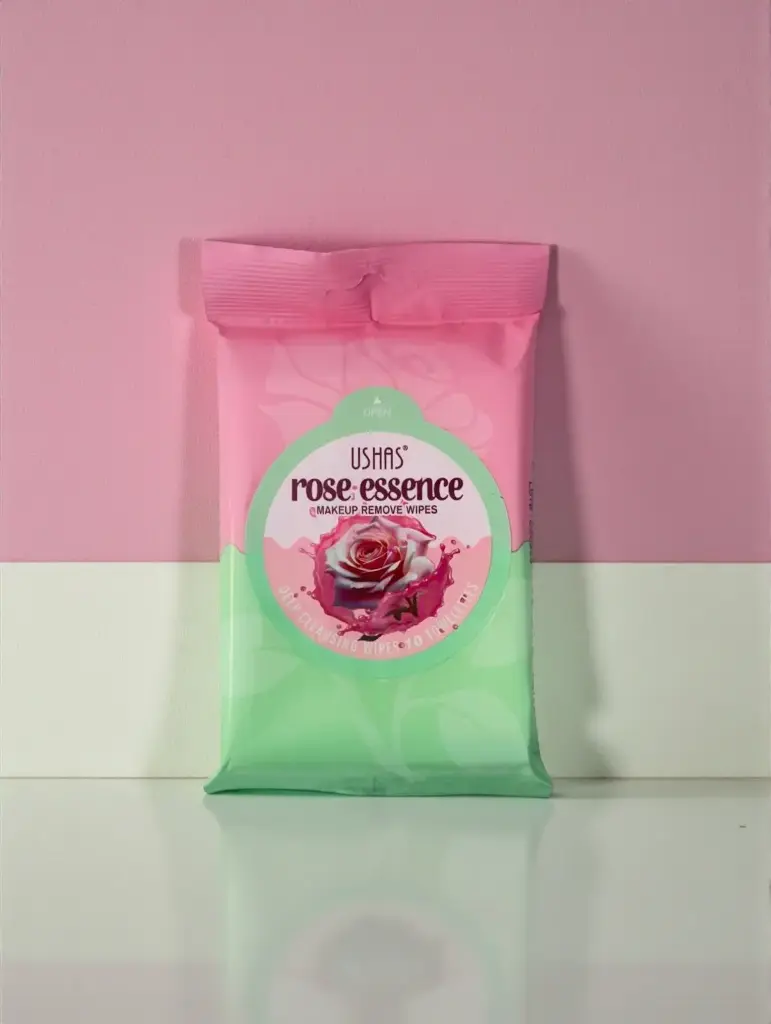 ROSE ESSENCE MAKEUP REMOVER WIPES