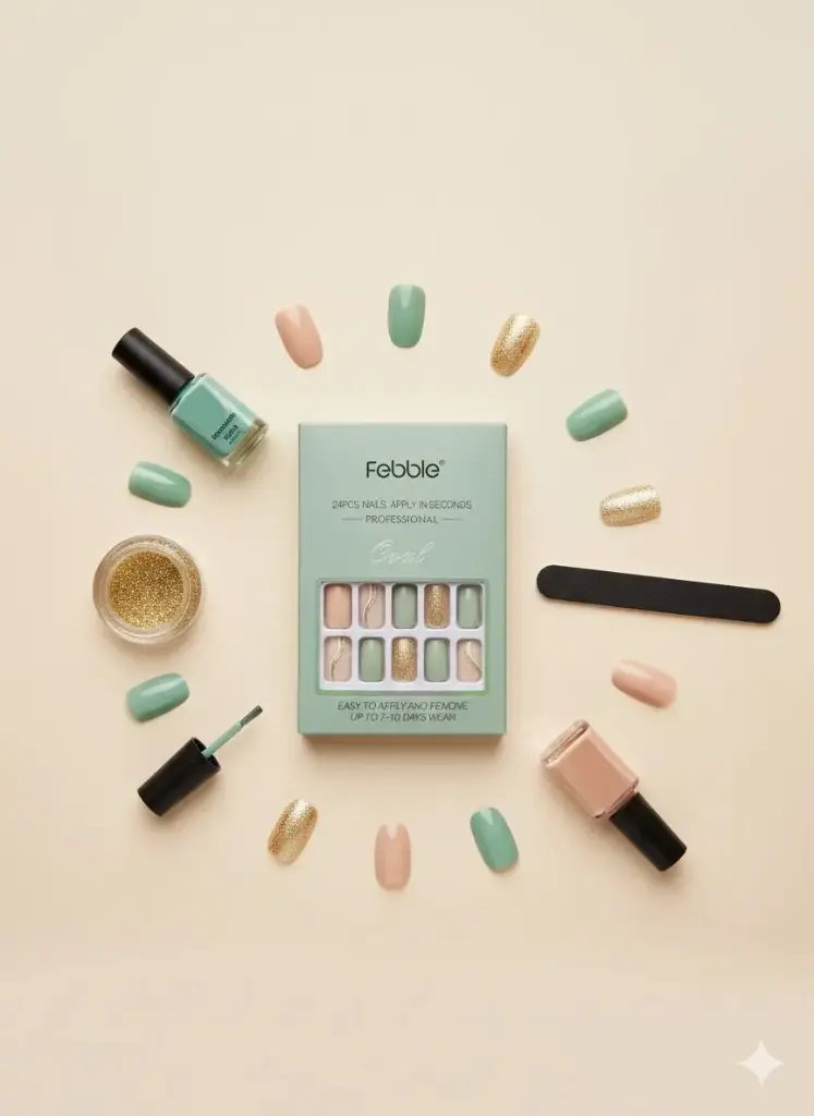 OVAL FAKE NAILS