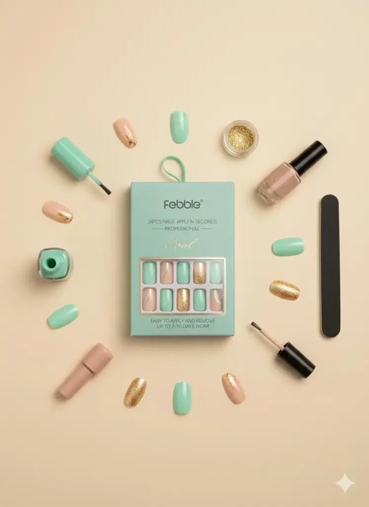 OVAL FAKE NAILS