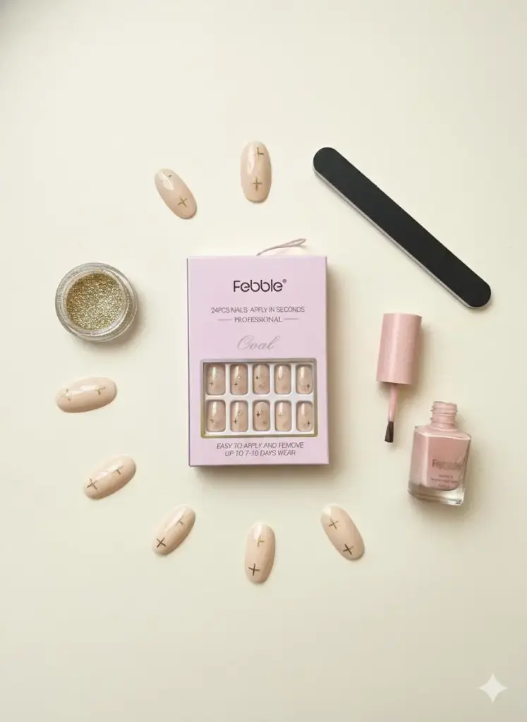 OVAL FAKE NAILS
