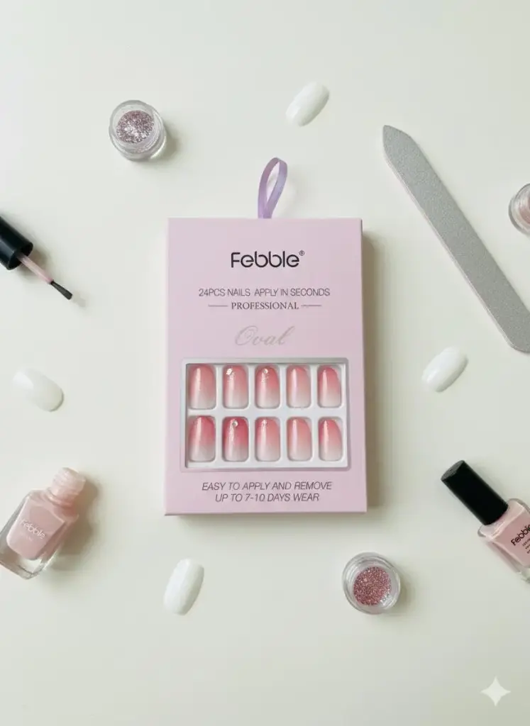 OVAL FAKE NAILS (DU8014)