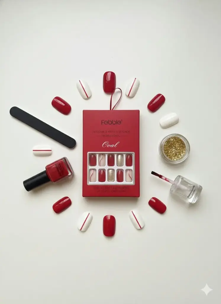 OVAL FAKE NAILS