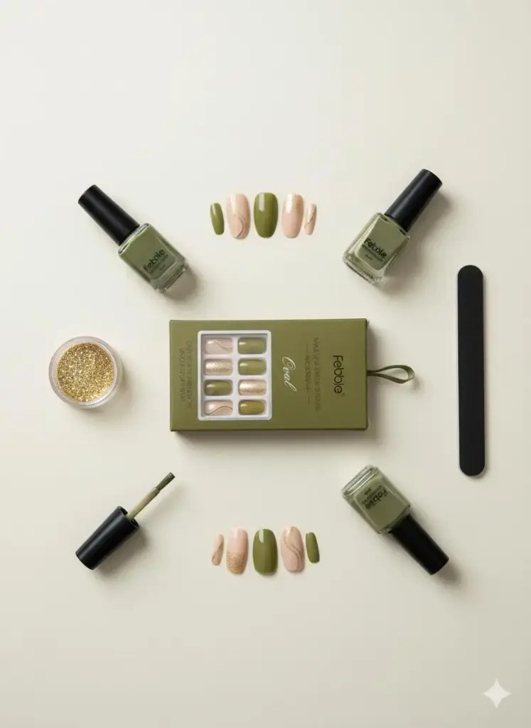 OVAL FAKE NAILS