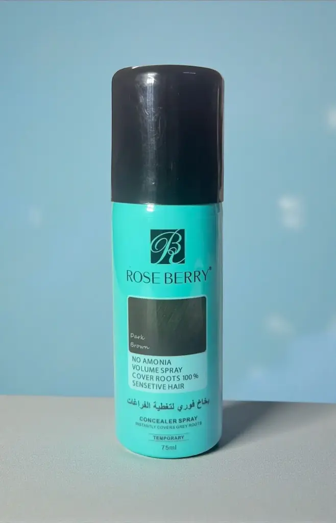 ROSE BERRY HAIR SPRAY DARK BROWN