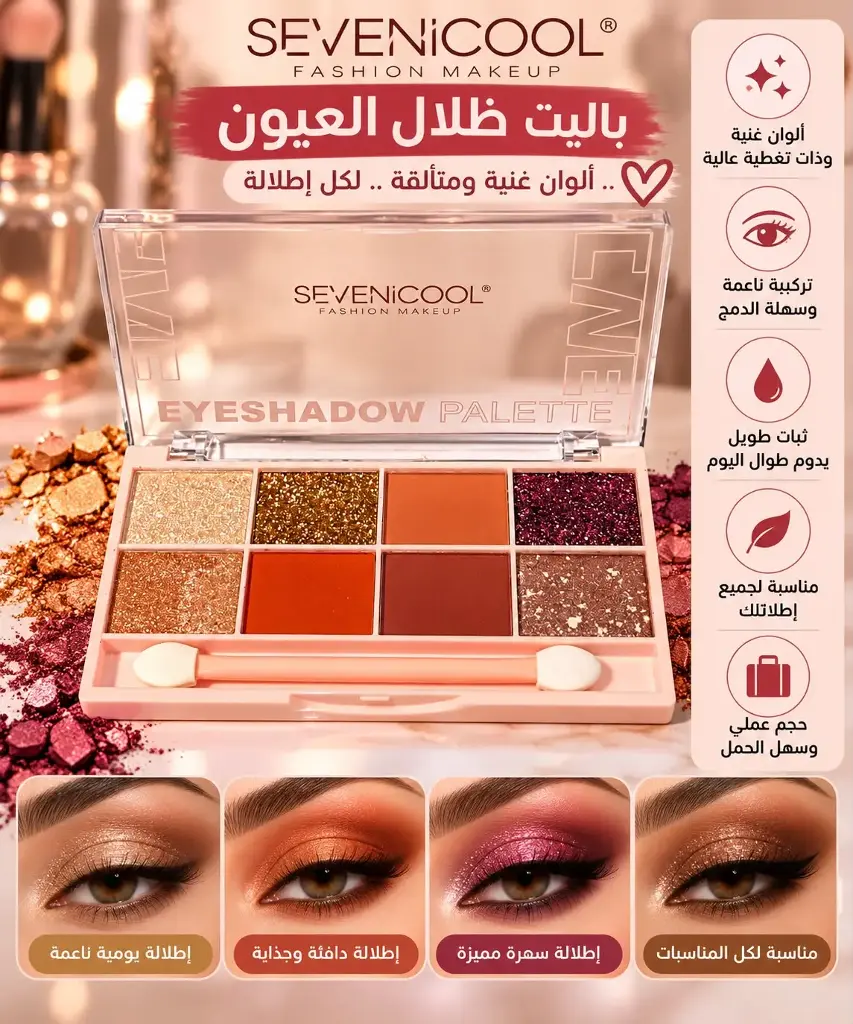 SEVENCOOL EYESHADOW DOWDER 9067 