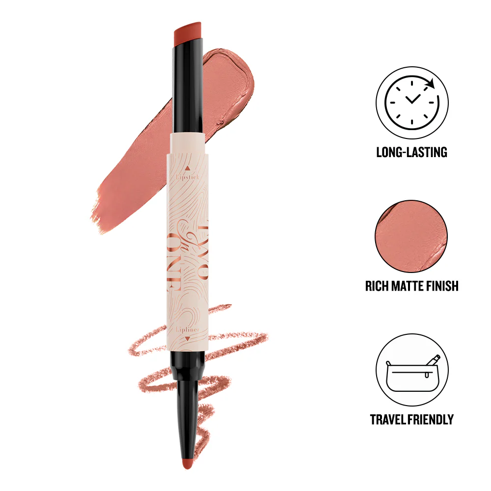 CHARACTER TWO IN ONE LIPSTICK&LIPLINER CTO206
