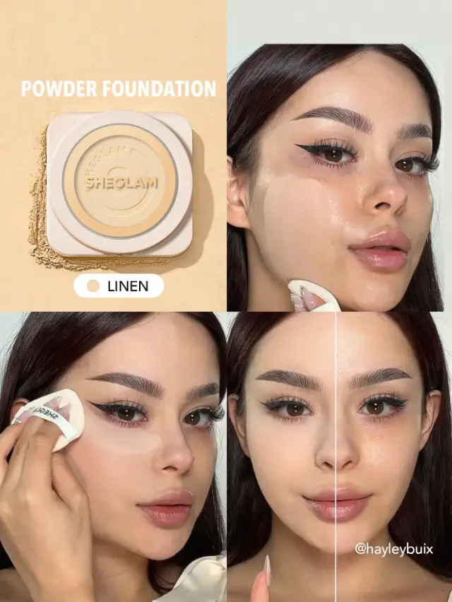 SKIN-FOUS FOUNDATION  POWDER - LINEN