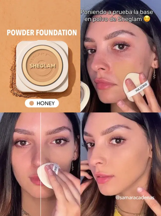 SKIN-FOUS FOUNDATION  POWDER - HONEY 