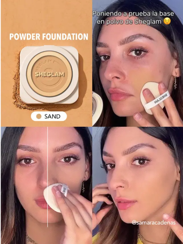 SKIN-FOUS FOUNDATION POWDER -SAND 
