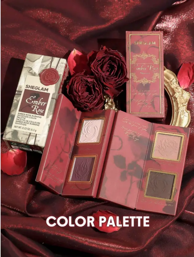 SHEGLAM EMBER ROSE BURNING DEVOTION COLOR PALETTE 