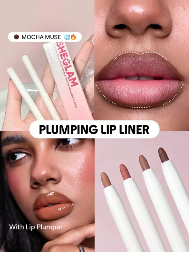 SHEGLAM BOLD BOOSTER PLUMPING LIP LINER -MOCHA MUSE