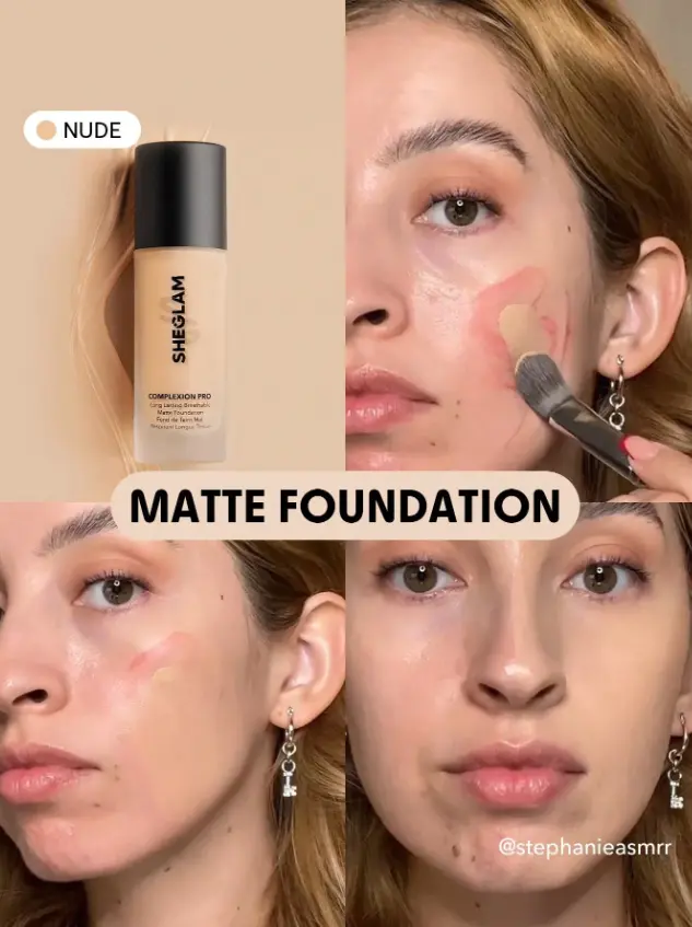SHEGLAM COMPLEXION  PRO MATTE FOUNDATION -NUDE