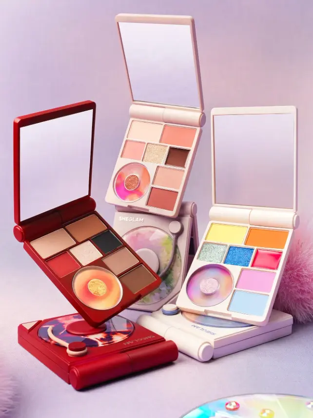 SHEGLAM VINYL POP COLOR PALETTE- ROSE SONATA