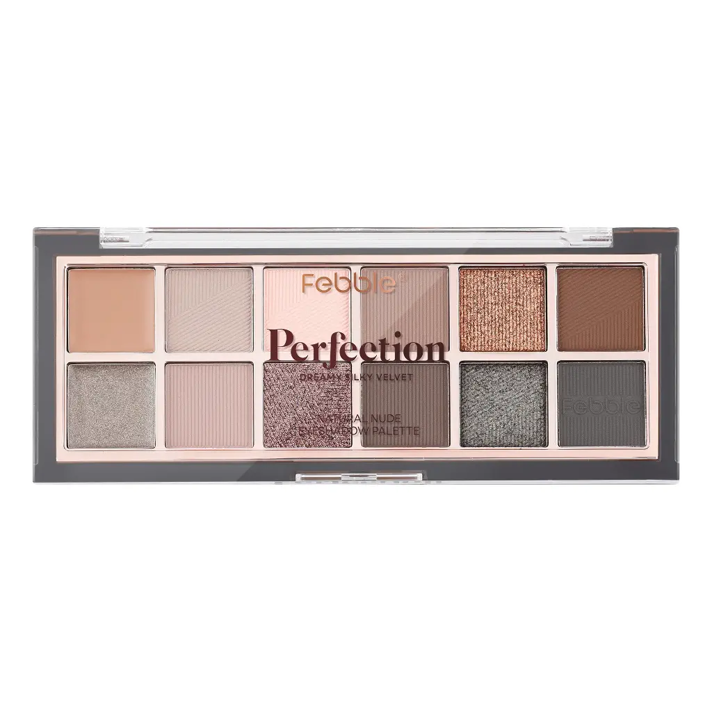 PERFECTION NATURAL NUDE EYESHADOW PALETTE - 02 DUSK BLOOM