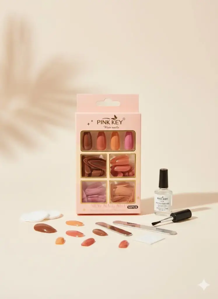 fake nail box 