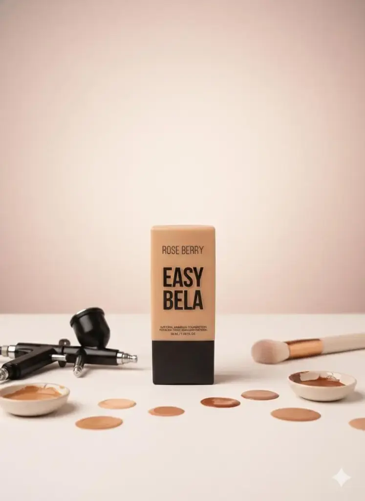 ROSE BERRY NATUAL AIRBRUSH FOUNDATION LF1132