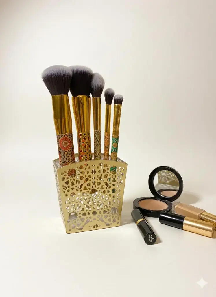 TARTE HIGH PERFORMANCE NATURAIS BRUSH SET WITH STAND